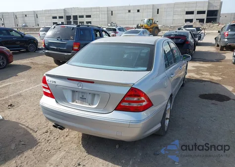 2007 Mercedes-Benz C 230 Sport from USA, damaged, VIN WDBRF52H77E027780